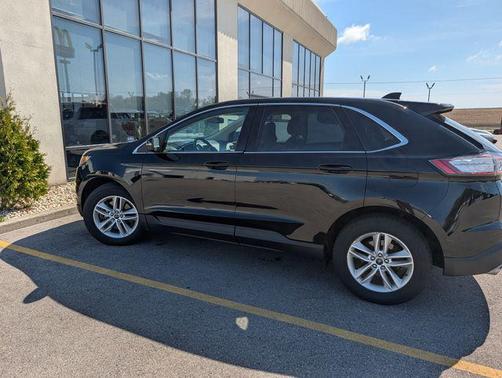 Shadow Black 2017 Ford Edge SEL