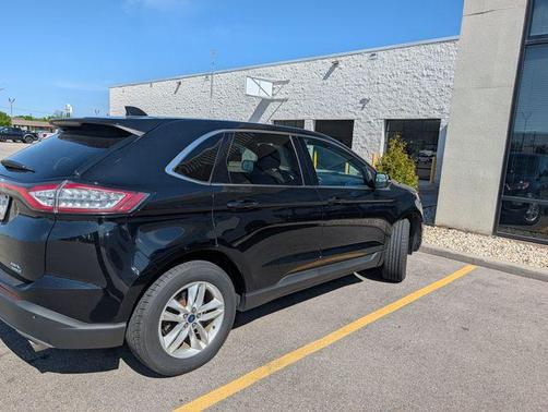 Shadow Black 2017 Ford Edge SEL