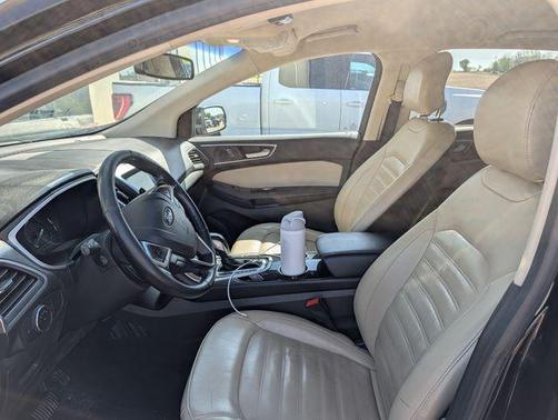 Shadow Black 2017 Ford Edge SEL