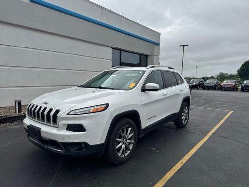 Bright White Clearcoat 2017 Jeep Cherokee Limited