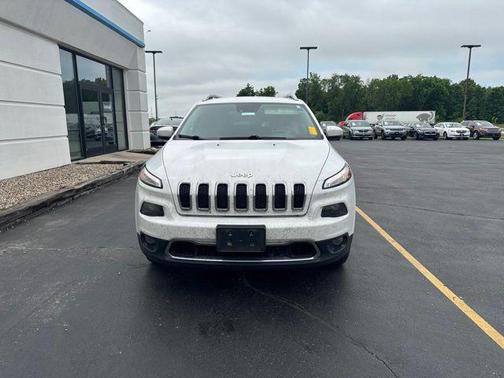 Bright White Clearcoat 2017 Jeep Cherokee Limited
