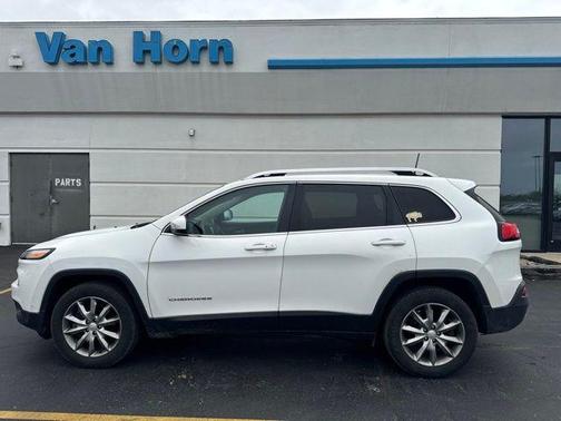 Bright White Clearcoat 2017 Jeep Cherokee Limited