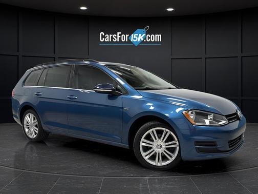 Blue Metallic 2016 Volkswagen Golf SportWagen TSI Limited Edition