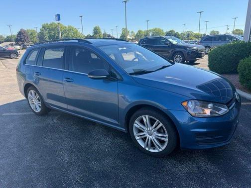 Blue Metallic 2016 Volkswagen Golf SportWagen TSI Limited Edition