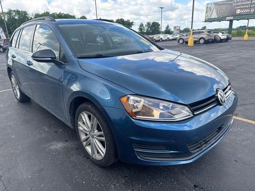 Blue Metallic 2016 Volkswagen Golf SportWagen TSI Limited Edition