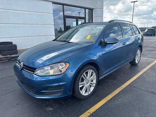 Blue Metallic 2016 Volkswagen Golf SportWagen TSI Limited Edition