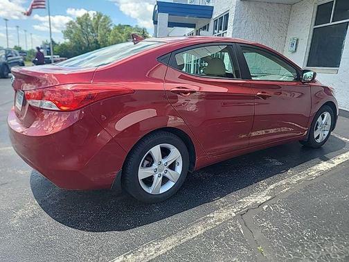 Sparkling Ruby Mica 2013 Hyundai ELANTRA GLS