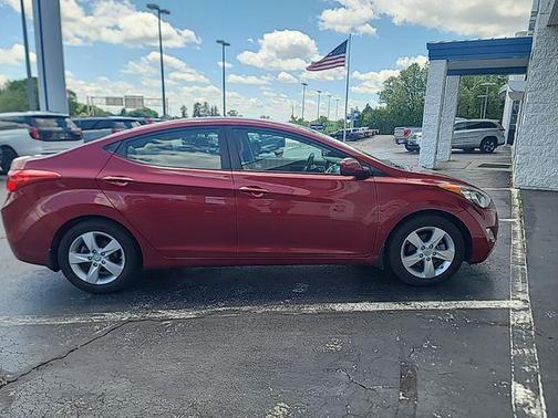 Sparkling Ruby Mica 2013 Hyundai ELANTRA GLS