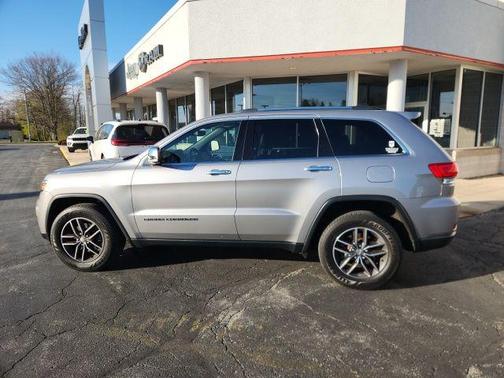 Billet Silver Metallic Clearcoat 2017 Jeep Grand Cherokee Limited