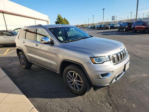 Billet Silver Metallic Clearcoat 2017 Jeep Grand Cherokee Limited