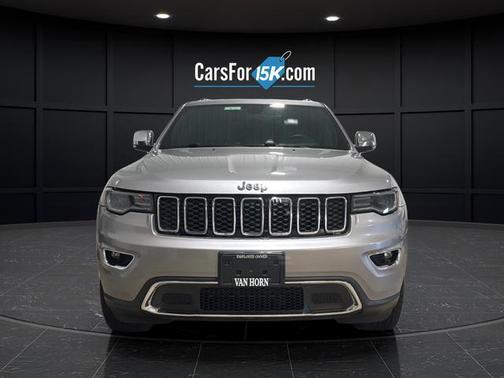Billet Silver Metallic Clearcoat 2017 Jeep Grand Cherokee Limited