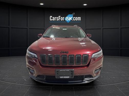Velvet Red Pearlcoat 2019 Jeep Cherokee Altitude