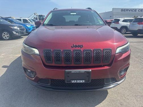 Velvet Red Pearlcoat 2019 Jeep Cherokee Altitude