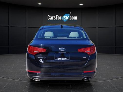 Ebony Black 2012 Kia Optima LX