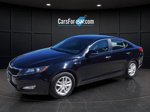 Ebony Black 2012 Kia Optima LX