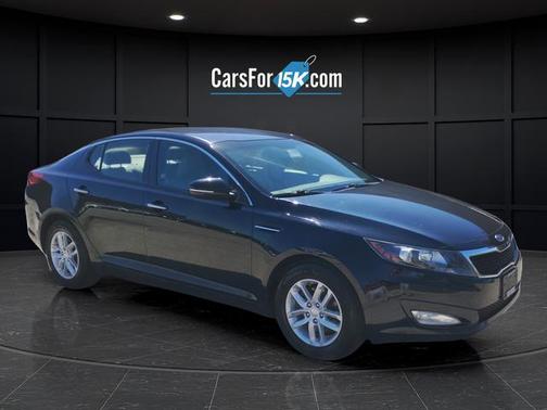 Ebony Black 2012 Kia Optima LX