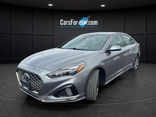 Machine Gray 2018 Hyundai SONATA Limited 2.0T