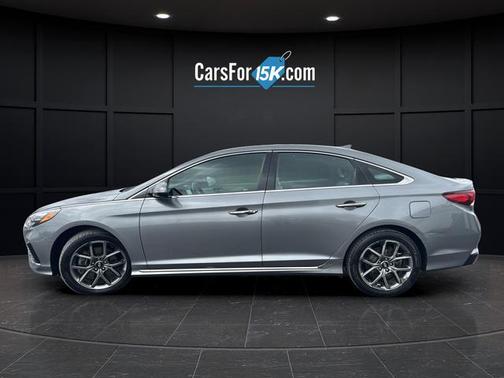 Machine Gray 2018 Hyundai SONATA Limited 2.0T