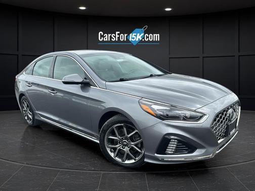 Machine Gray 2018 Hyundai SONATA Limited 2.0T