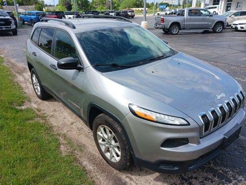 Billet Silver Metallic Clearcoat 2016 Jeep Cherokee Sport