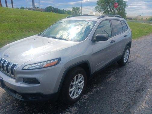 Billet Silver Metallic Clearcoat 2016 Jeep Cherokee Sport