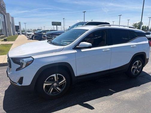 Summit White 2018 GMC Terrain SLT