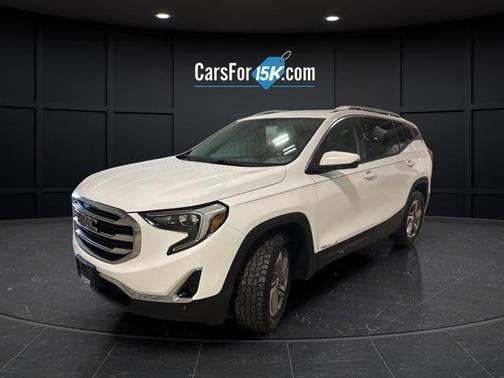 Summit White 2018 GMC Terrain SLT