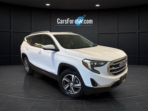 Summit White 2018 GMC Terrain SLT