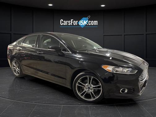 Shadow Black 2016 Ford Fusion Titanium