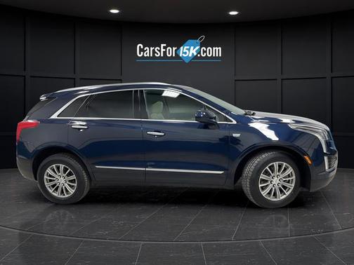 Dark Adriatic Blue Metallic 2017 Cadillac XT5 Luxury