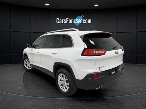 Bright White Clearcoat 2015 Jeep Cherokee Latitude