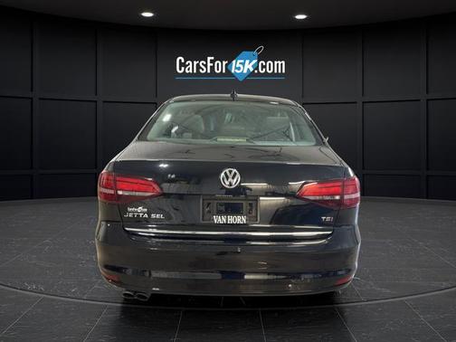 Black 2017 Volkswagen Jetta 1.8T SEL