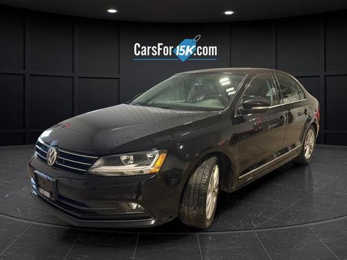 Black 2017 Volkswagen Jetta 1.8T SEL