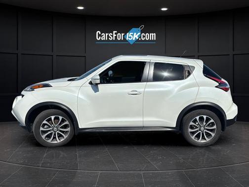 Pearl White 2017 Nissan Juke SL