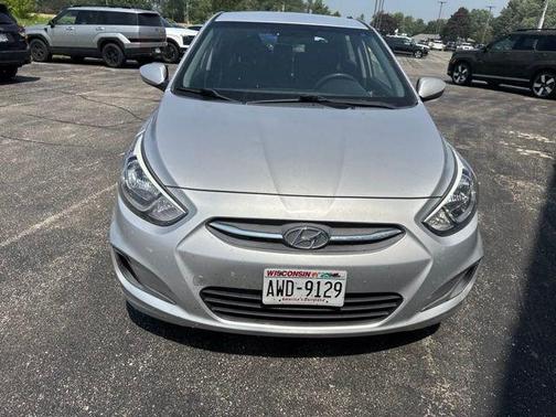 Ironman Silver Metallic 2017 Hyundai Accent SE