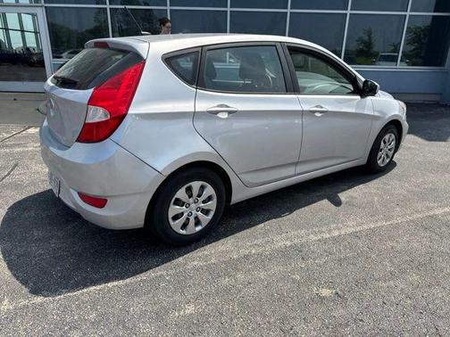 Ironman Silver Metallic 2017 Hyundai Accent SE