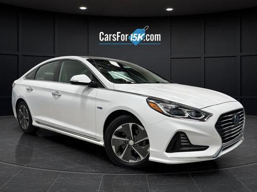 Hyper White 2019 Hyundai SONATA Hybrid Limited