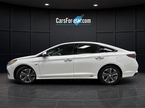 Hyper White 2019 Hyundai SONATA Hybrid Limited