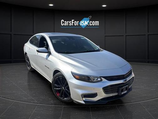 Silver Ice Metallic 2018 Chevrolet Malibu LT