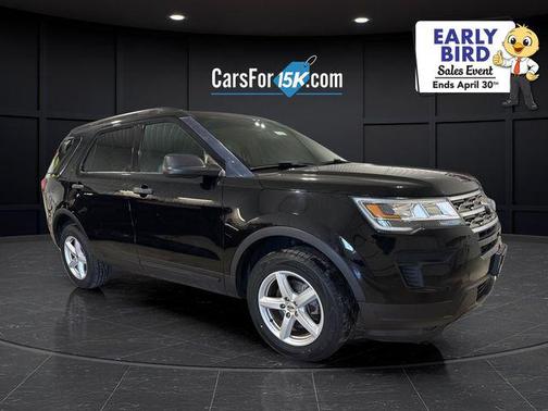 Shadow Black 2018 Ford Explorer Base