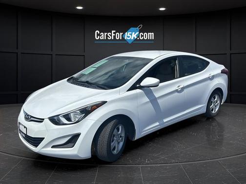 Quartz White Pearl 2015 Hyundai ELANTRA SE