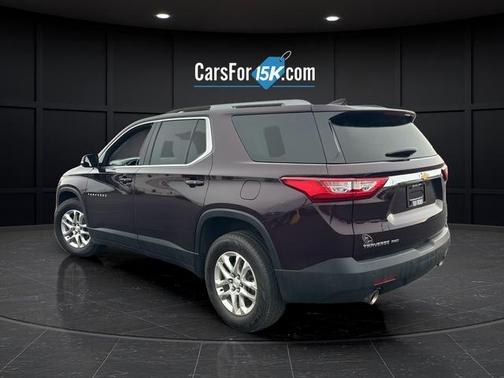 Black Currant Metallic 2018 Chevrolet Traverse LT Cloth
