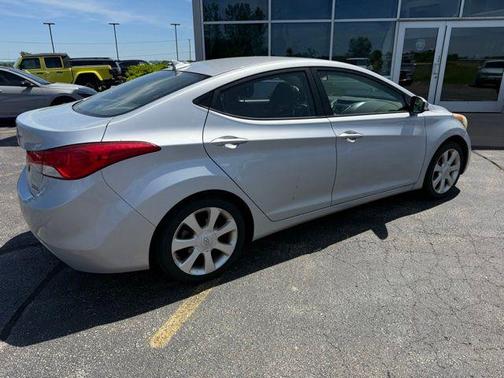 Radiant Silver Metallic 2012 Hyundai ELANTRA Limited