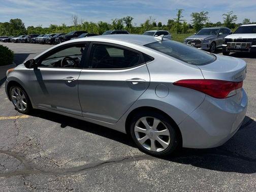 Radiant Silver Metallic 2012 Hyundai ELANTRA Limited