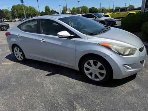 Radiant Silver Metallic 2012 Hyundai ELANTRA Limited