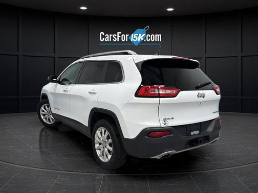Bright White Clearcoat 2016 Jeep Cherokee Limited