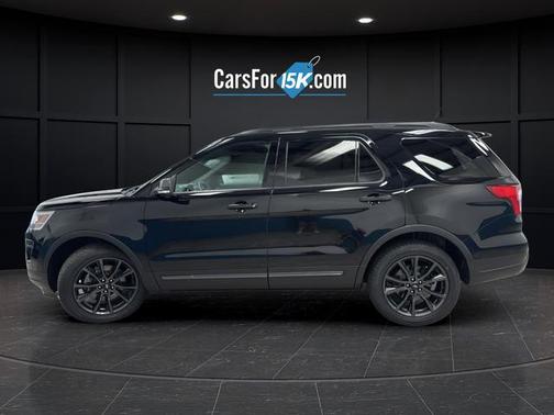 Shadow Black 2018 Ford Explorer XLT