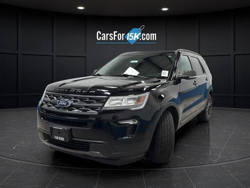 Shadow Black 2018 Ford Explorer XLT