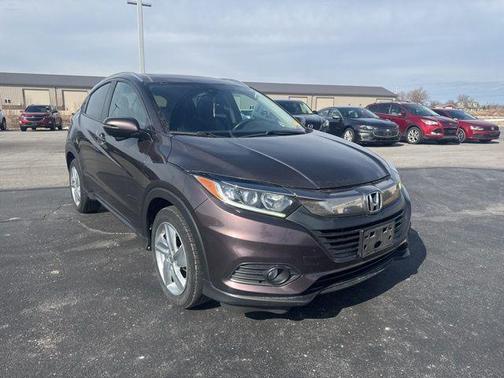 Maroon 2019 Honda HR-V EX
