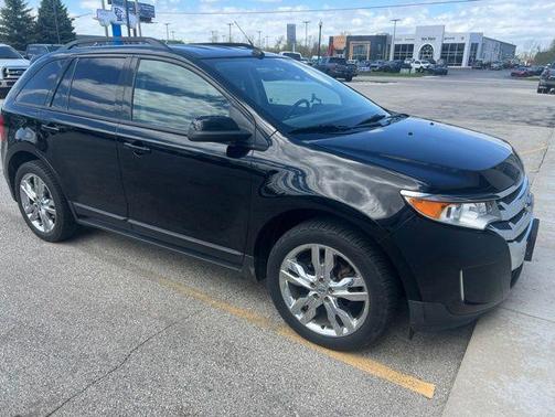 Black 2012 Ford Edge SEL